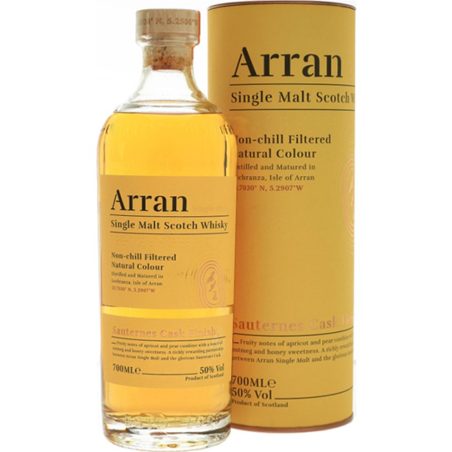 ARRAN Sauternes Cask Single Malt 46% 0,7
