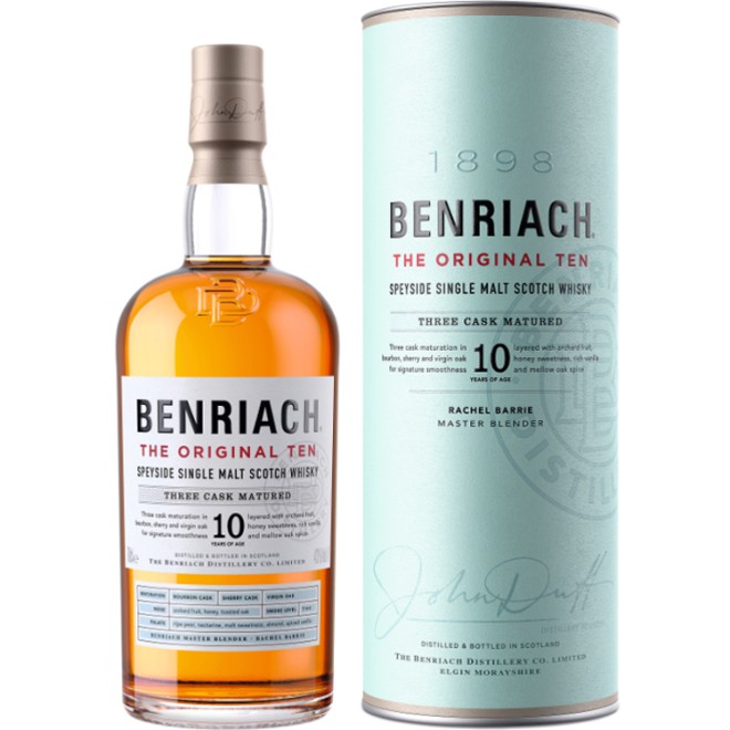 BENRIACH (10y) Speyside Single Malt 43% 0,7