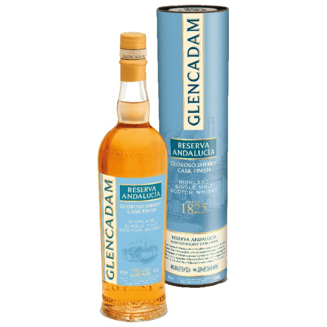 GLENCADAM Reserva Andalucia, Single Malt Whisky 46% 0,7