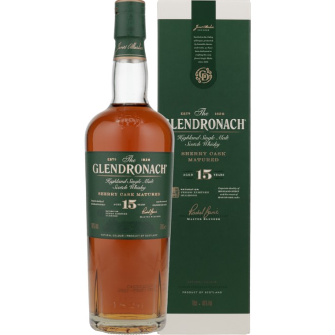 GLENDRONACH (15y) Single Malt Whisky 46% 0,7