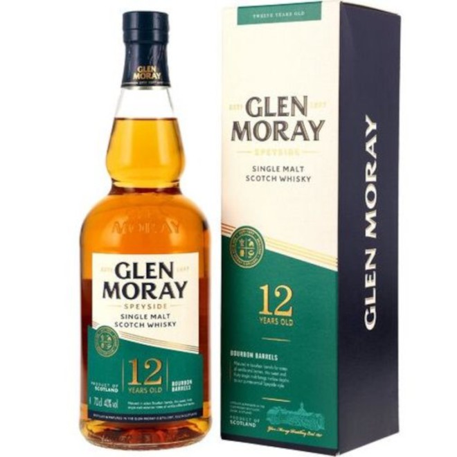 GLEN MORAY (12y) Single Malt Whisky 40% 0,7