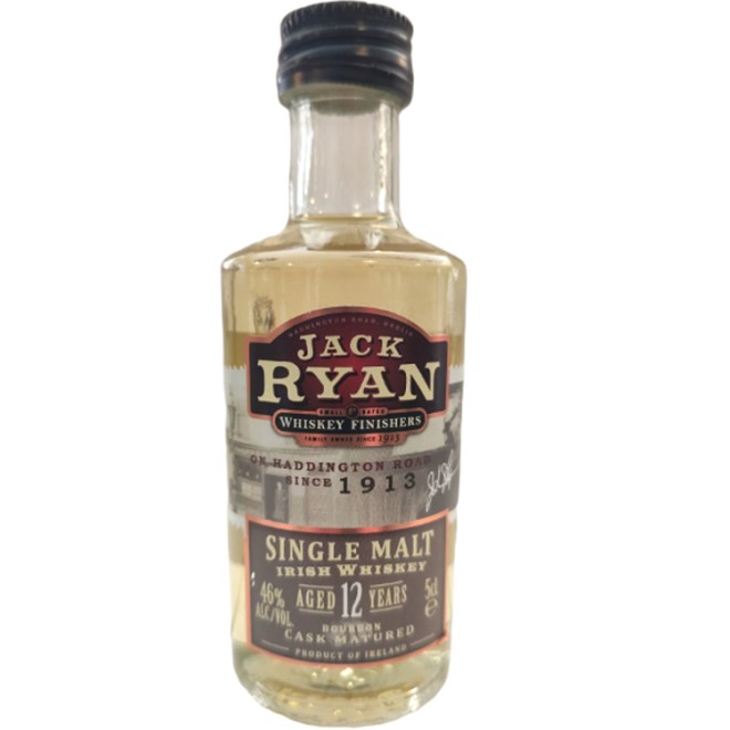 JACK RYAN (12y) Single Malt Whiskey 46% 0,05 Mini