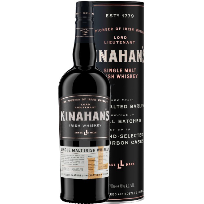 KINAHAN'S Heritage Irish Single Malt 46% 0,7