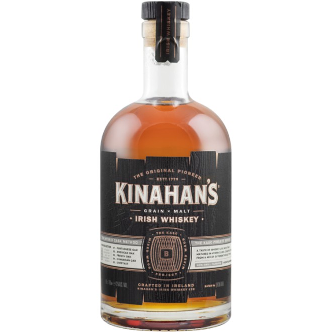KINAHAN'S Kasc Project Irish Whiskey 43% 0,7
