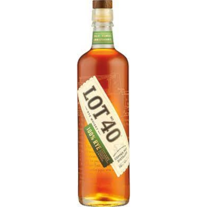 LOT No.40 Canadian Rye Whisky 43% 0,7