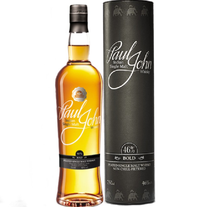 PAUL JOHN 'Bold' Indian Single Malt Whisky 46% 0,7