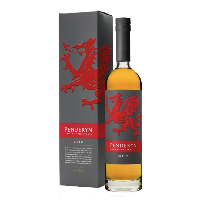 PENDERYN Myth, Single Malt Welsh Whisky 41% 0,7