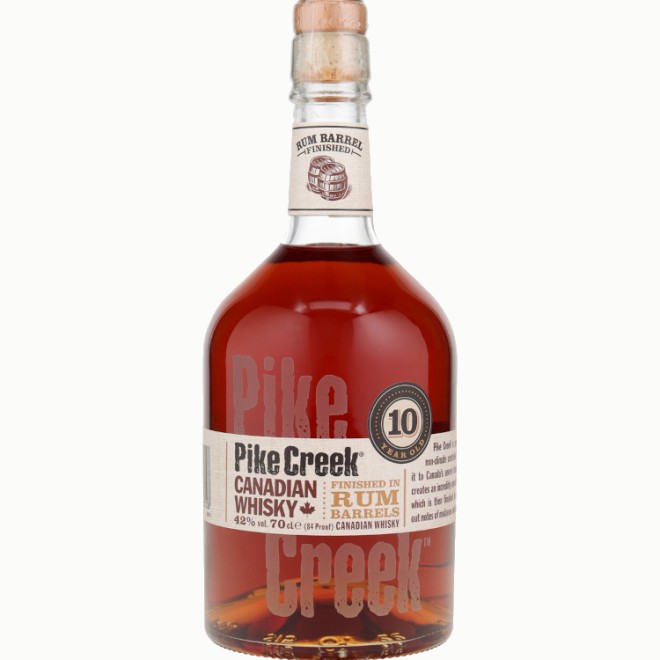 PIKE CREEK (10y) Canadian Whisky 42, 0,7