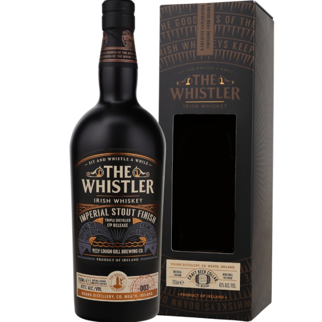 THE WHISTLER Imperial Stout Finish 43% 0,7