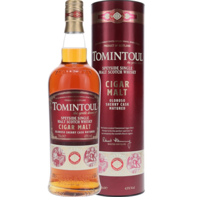 TOMINTOUL Cigar Malt 43%