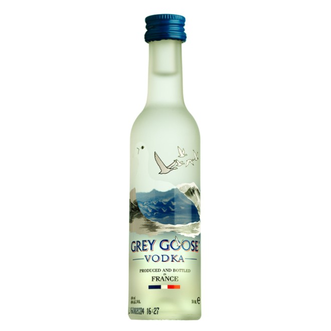 GREY GOOSE Vodka 40%, 0,05 Miniatur