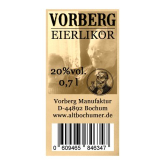 VORBERG Eierlikör 20% 0,2