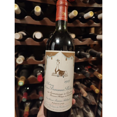 1985 Chateau Mouton Baronne Philippe Pauillac 0,75