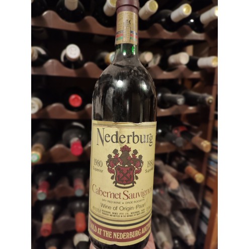 1980 Nederburg, Cabernet Sauvignon, Paarl 0,75