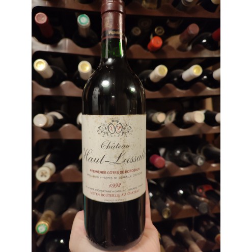 1992 Chateau Haut-Lassalle, Premieres Cotes de Bordeaux 0,75