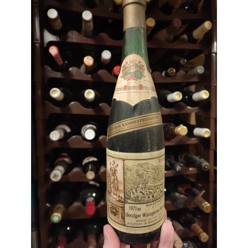 1971 Uerziger Würzgarten Riesling Auslese, Dr.Hermann Christoffel, Mosel 0,7