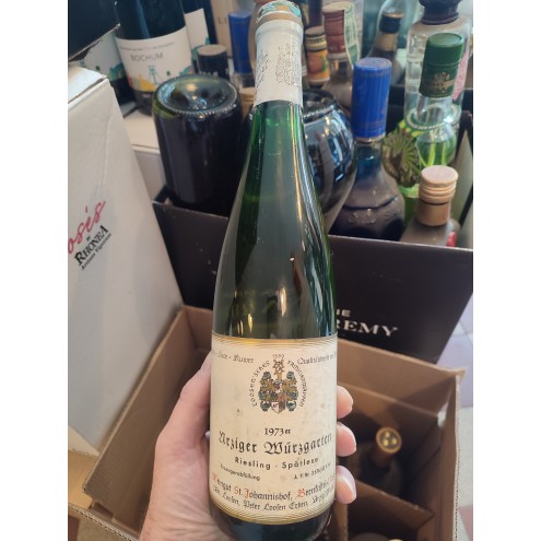 1973 Uerziger Würzgarten Riesling Spätlese, St.Johannishof, Mosel 0,7