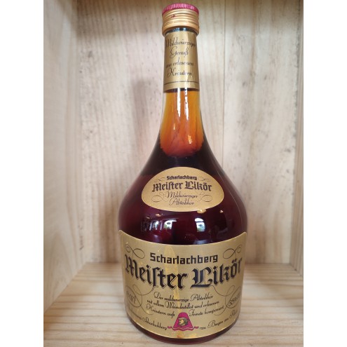 1980er Scharlachberg Meister Likör 35% 0,7