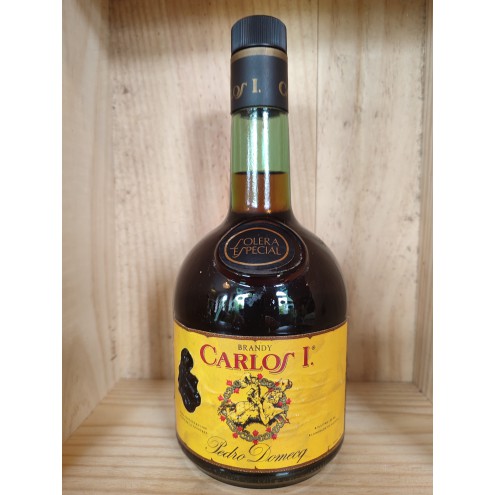 1980er Carlos I. Solera Especial Brandy Pedro Domecq 38% 0,75