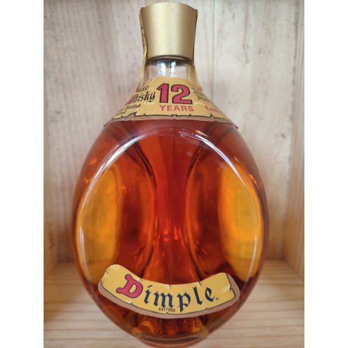1970er Dimple 12 Years De Luxe Scotch Whisky 43% 0,7