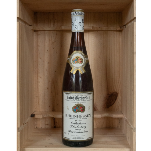 1978 Osthofener Klosterberg, Ortega Beerenauslese, Rheinhessen 0,7