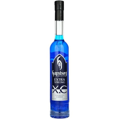 HAPSBURG X.C. Blue (Extra Strong) 89,9% Absinth 0,5