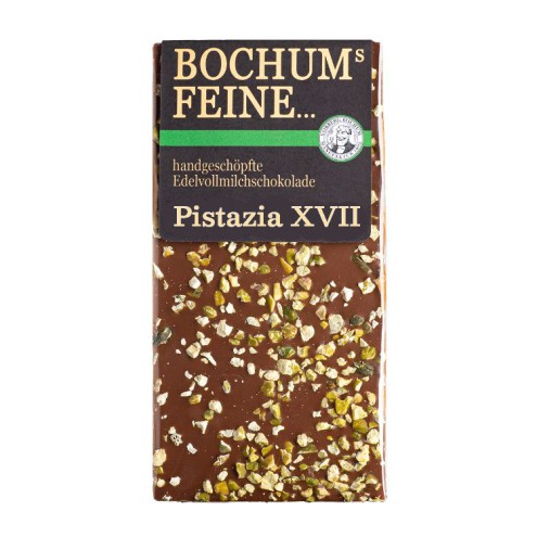 BOCHUMs FEINE... Pistazia XVII - Vollmilchschokolade 100g