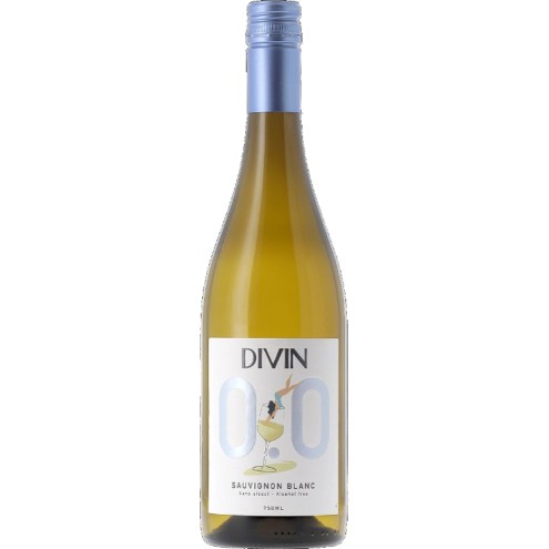 DIVIN 0.0 Sauvignon blanc 0,75