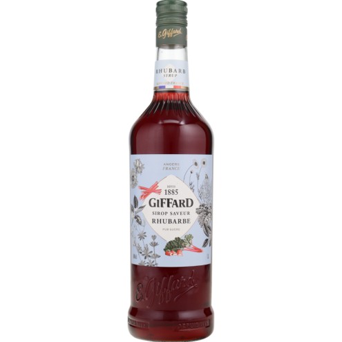 GIFFARD Sirup Rhabarber 1,0