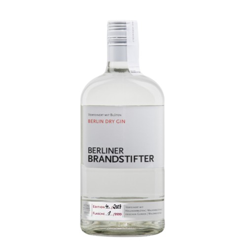 BERLINER BRANDSTIFTER Dry Gin 43,3%, 0,7