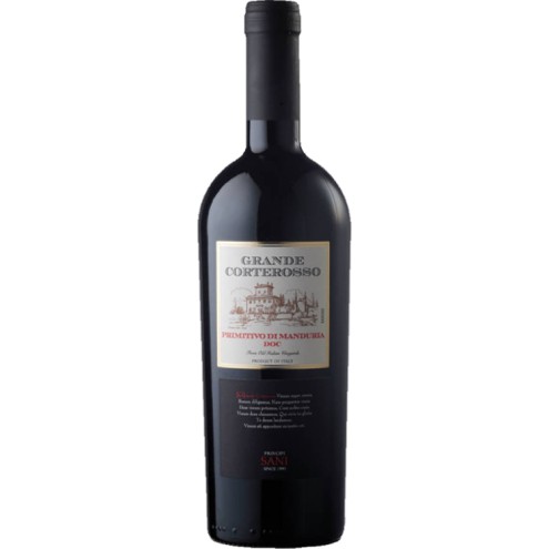 GRANDE CORTEROSSO Primitivo di Manduria 0,75