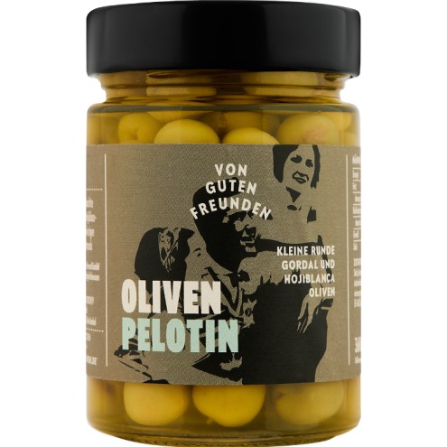 VON GUTEN FREUNDEN Oliven Pelotin 360g