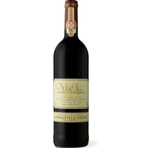 SPRINGFIELD Whole Berry Cabernet Sauvignon 0,75