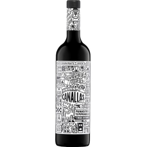 CANALLAS Tinto Joven 0,75