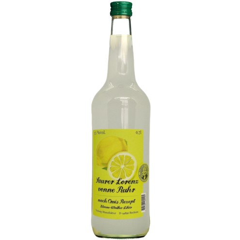 SAURER LORENZ VONNE RUHR 15% Zitronen-Likör 0,7