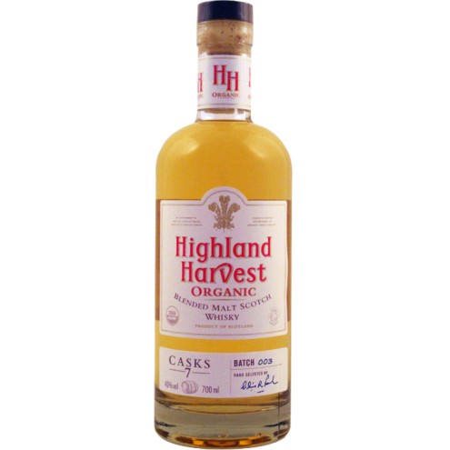 HIGHLAND HARVEST Blended Malt Scotch Whisky 40%, 0,7 BIO