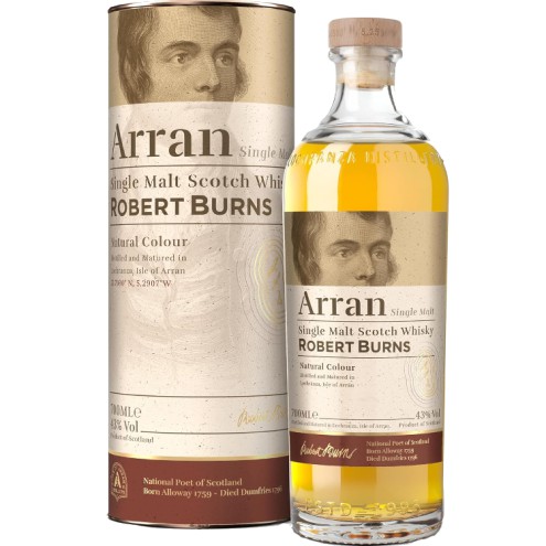 ARRAN - Robert Burns Single Malt Whisky 43% 0,7