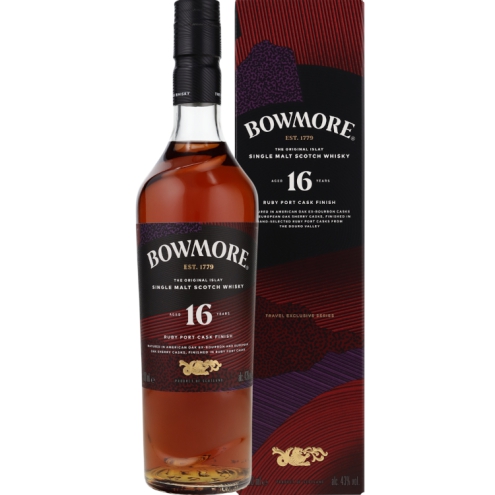 BOWMORE (16y) Single Malt Whisky 43% 0,7