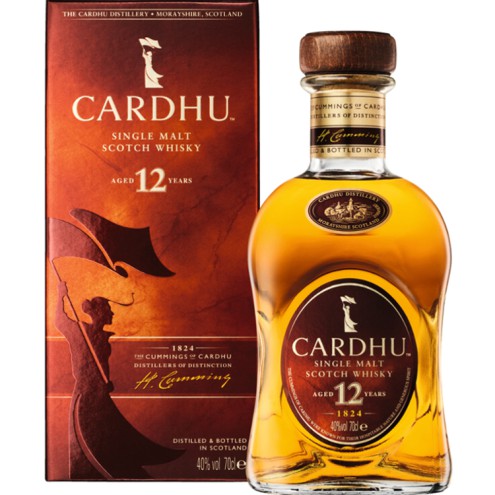 CARDHU (12y) Speyside Single Malt 40% 0,7