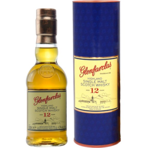 GLENFARCLAS (12y) Single Malt Whisky 43% 0,2