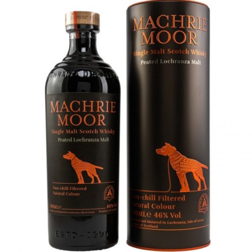 MACHRIE MOOR Lochranza Single Malt Peated 46% 0,7