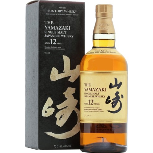 THE YAMAZAKI (12y) Japanese Single Malt Whisky 43% 0,7