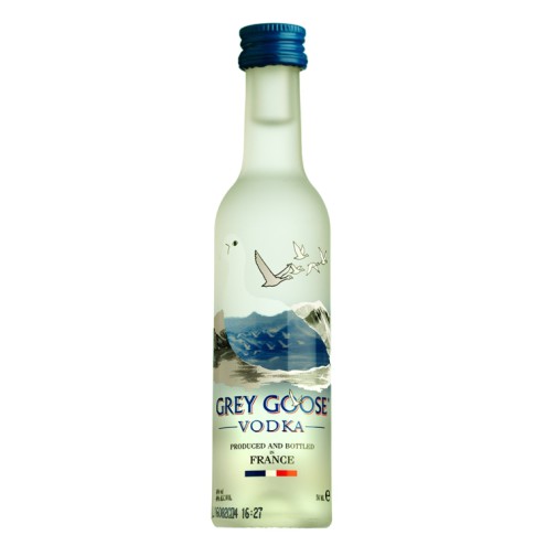 GREY GOOSE Vodka 40%, 0,05 Miniatur
